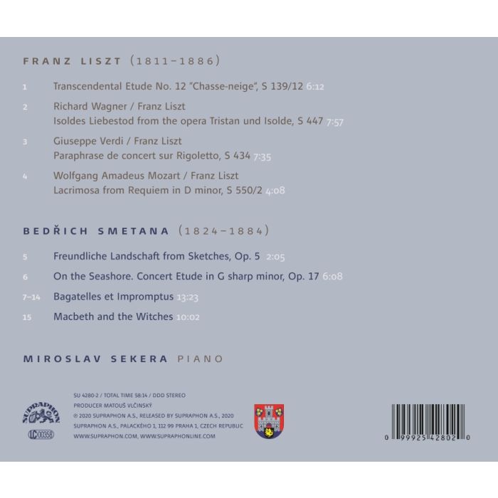 Smetana & Liszt: Piano Works - slide-1