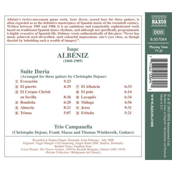 ALBENIZ: Iberia (arr. for 3 guitars) - slide-1