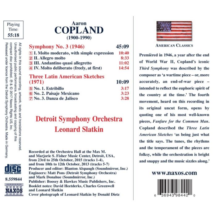 Copland: Symphony No. 3 - slide-1
