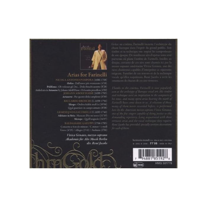 Arias for Farinelli - slide-1