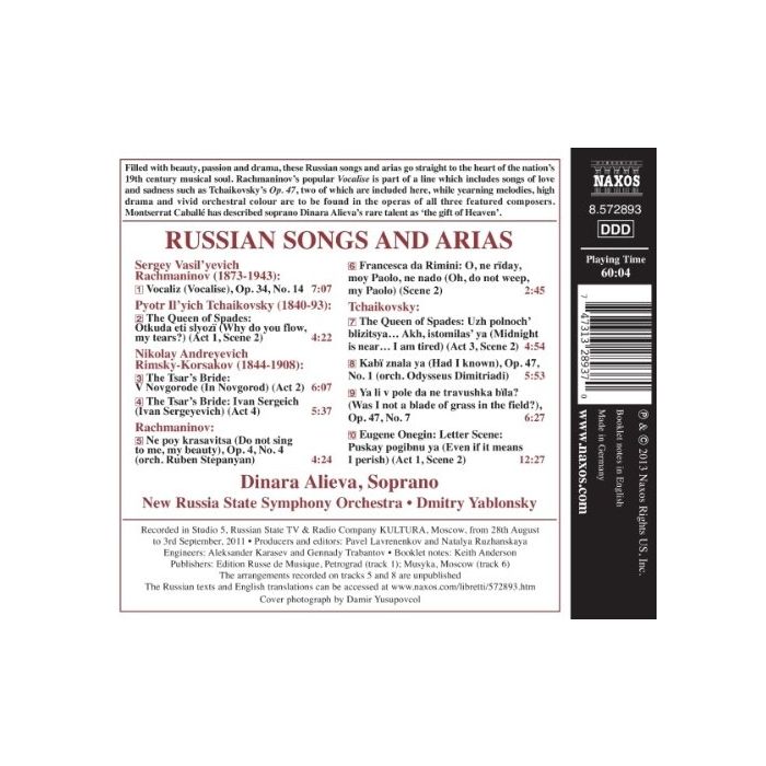 Russian Songs and Arias - slide-1