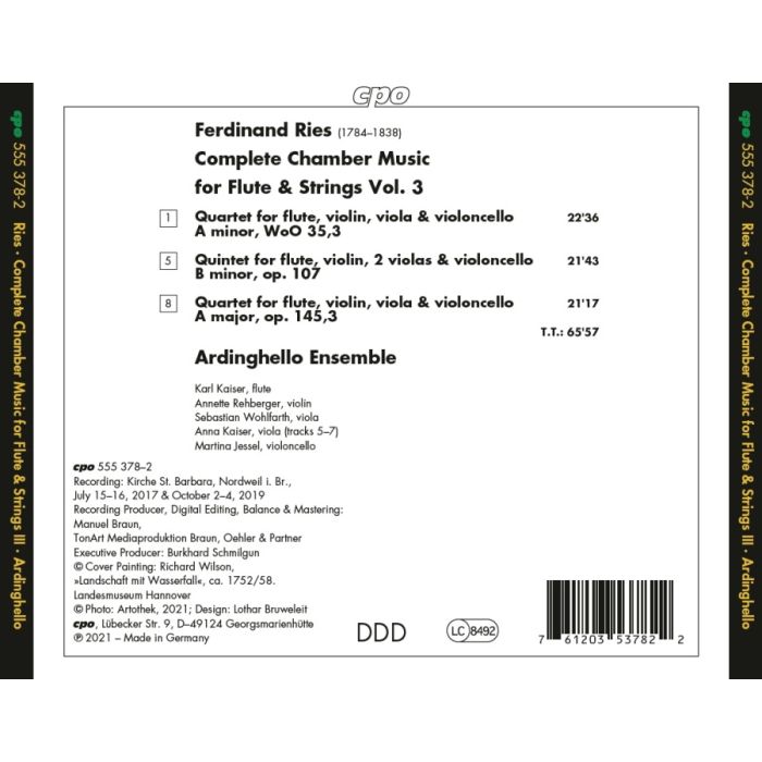 Ries: Flute Quartets Vol. 3 - slide-1