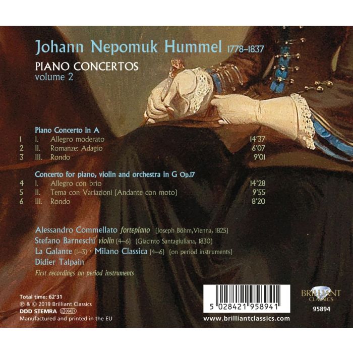 Hummel: Piano Concertos Vol. 2 - slide-1