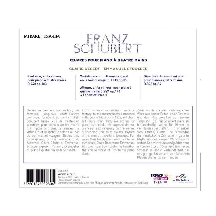 Schubert: Oeuvres pour piano à 4 mains - slide-1