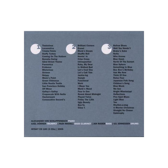 Schlippenbach/ Dörner/ Mahall/ Roder/ Jennessen Monks Casino - slide-1