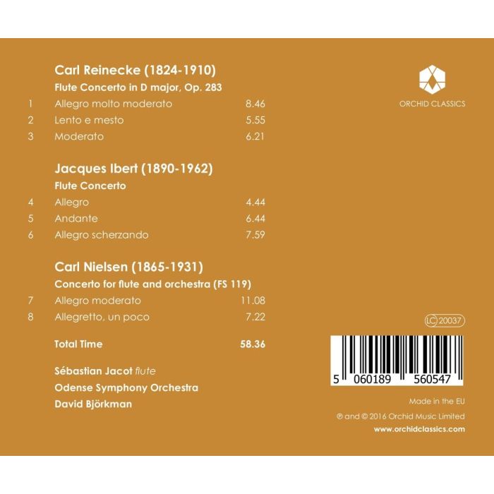 Reinecke, Iber,t Nielsen: Flute Concertos - slide-1