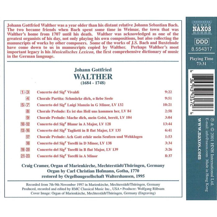 WALTHER: Organ Works vol. 2 - slide-1