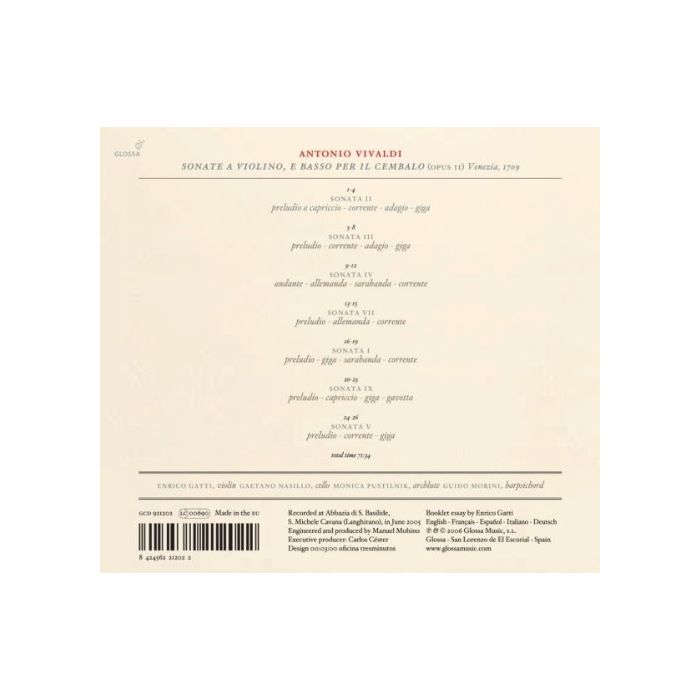 Vivaldi: Sonate a violino op. 2 - slide-1