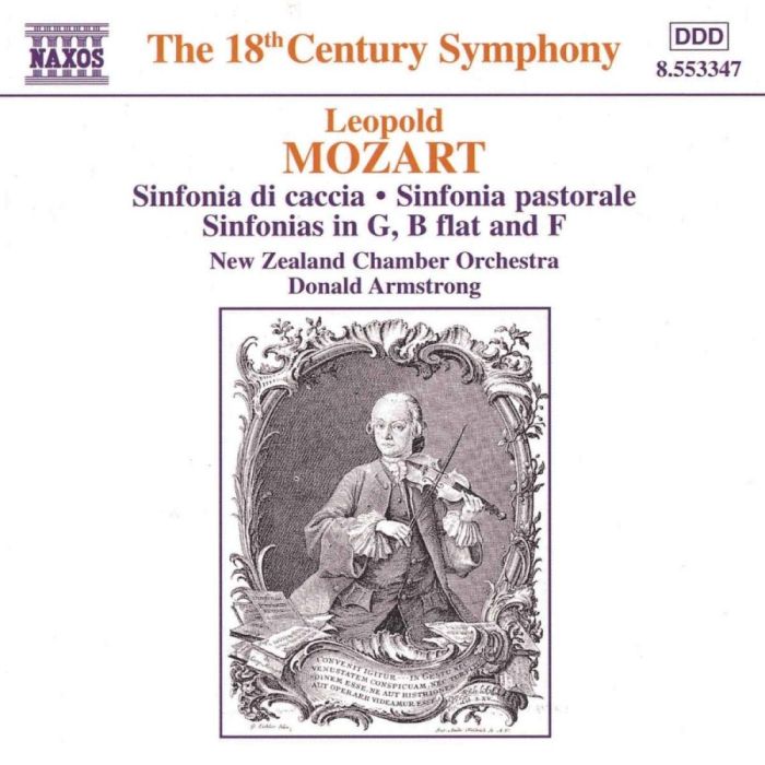 MOZART Leopold: Sinfonia di Caccia, Sinfonia Pastorale