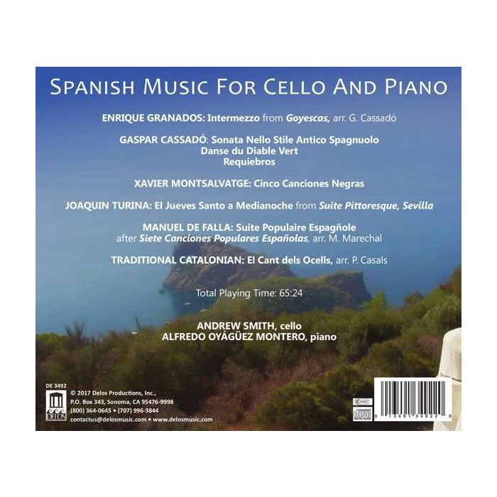 Spanish Music for Cello and Piano - slide-1