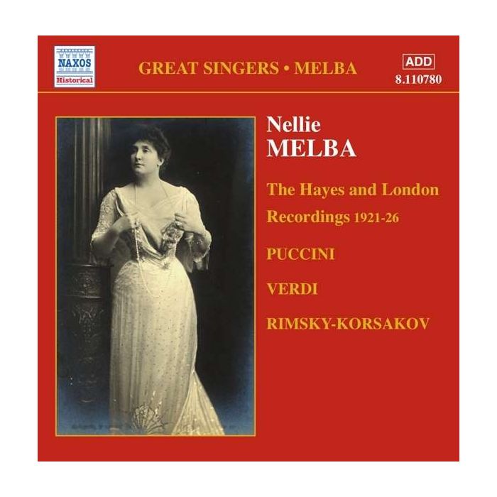 GREAT SINGERS - MELBA ( 1921-26)