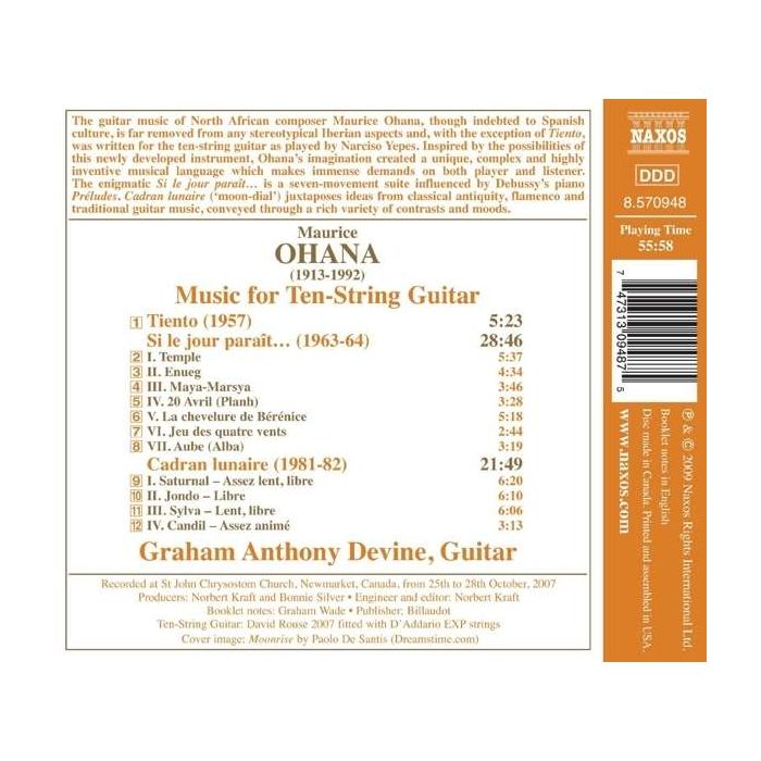 OHANA: Music for Ten-String Guitar - slide-1