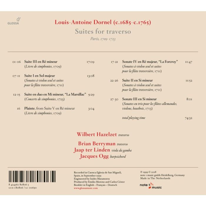 Dornel: Suites for traverso - slide-1