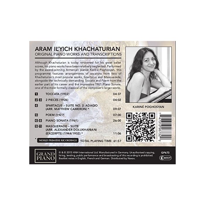 Khachaturian: Original Piano Works and Transcriptions - slide-1