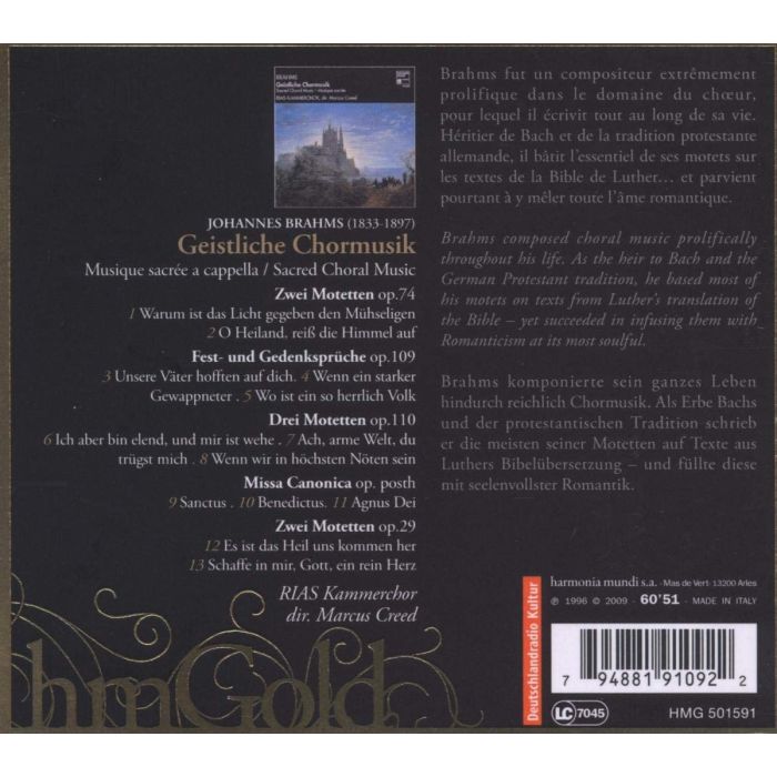 Brahms: Geistliche Chormusik - slide-1