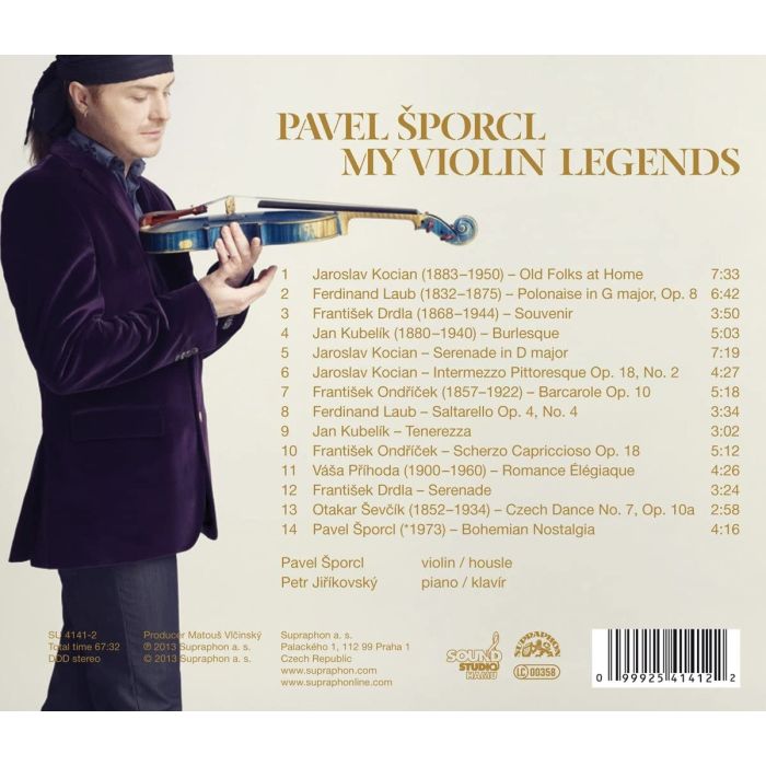 Pavel Šporcl - My Violin Legends - slide-1