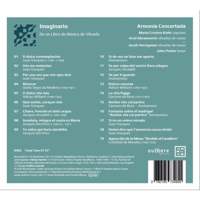 Imaginario. De un libro de música de vihuela - slide-1
