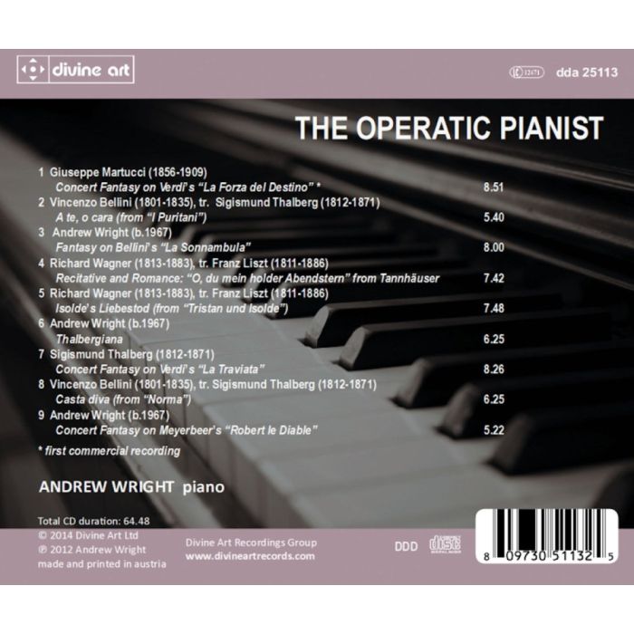 The Operatic Pianist – Martucci, Bellini, Wagner, Thalberg … - slide-1