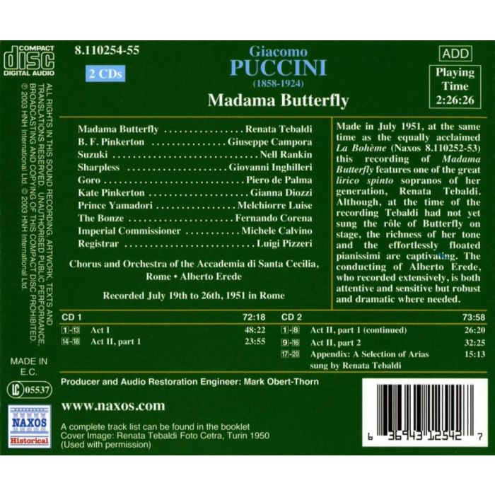 Puccini: Madama Butterfly (1951) - slide-1