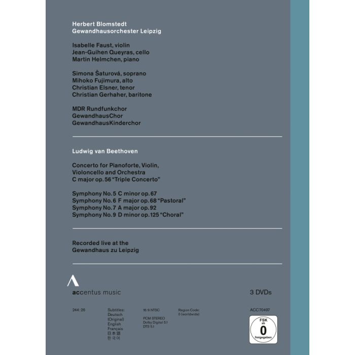 Beethoven: Symphonies 5; 6; 7; 9 & Triple Concerto - slide-1