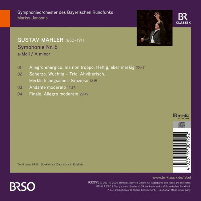 Mahler: Symphony No. 6 - slide-1