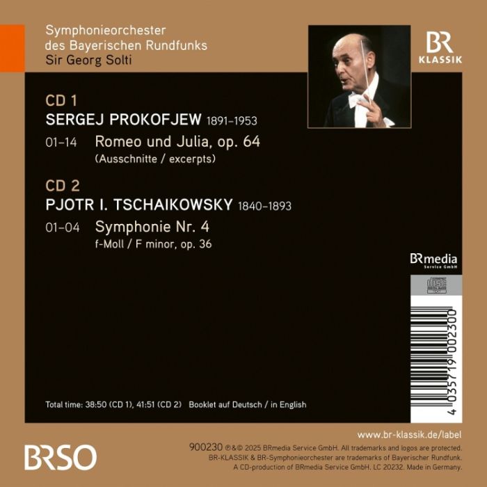 Prokofiev: Romeo and Juliet: Tchaikovsky: Symphony No. 4 - slide-1