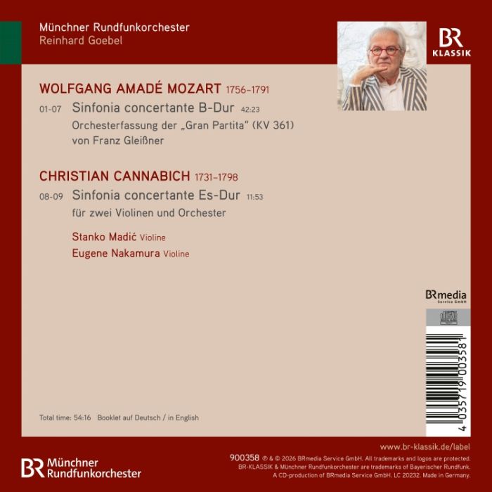 Mozart: Gran Partita; Cannabich: Sinfonia Concertante - slide-1