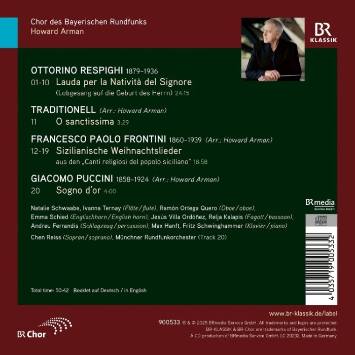 Resphighi: Lauda; Arman / Frontini: Sicilian Christmas Carols - slide-1