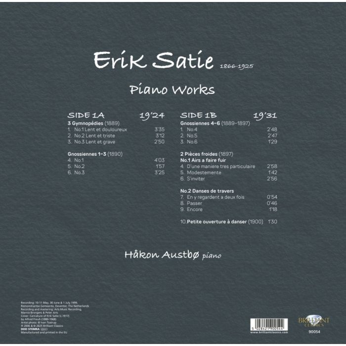 Satie: Piano Works (LP) - slide-1