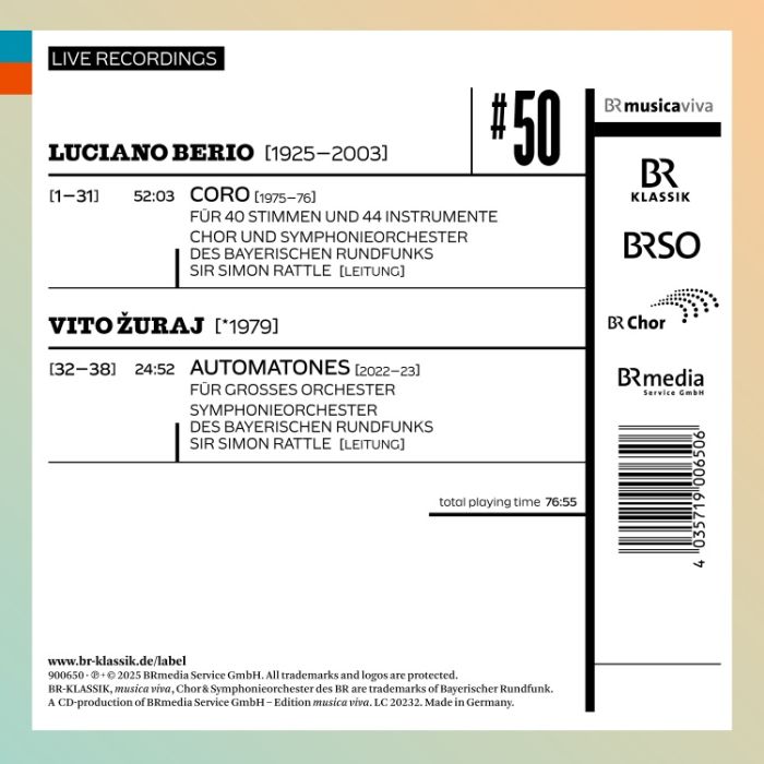 Berio: Coro; Žuraj: Automatones - slide-1