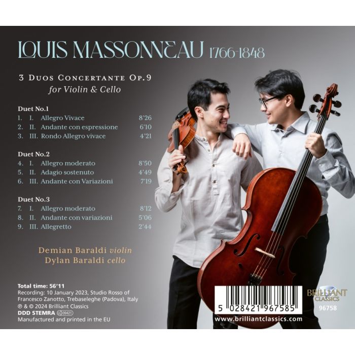 Massonneau: 3 Duos Concertante Op. 9 - slide-1