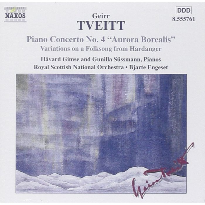 TVEITT: Piano Concerto No. 4; Variations on a Folk Song
