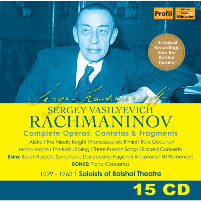 Rachmaninov: Complete Operas, Cantatas & Fragments