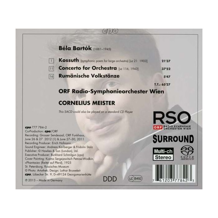 Bartok: Kossuth, Concerto for Orchestra - slide-1