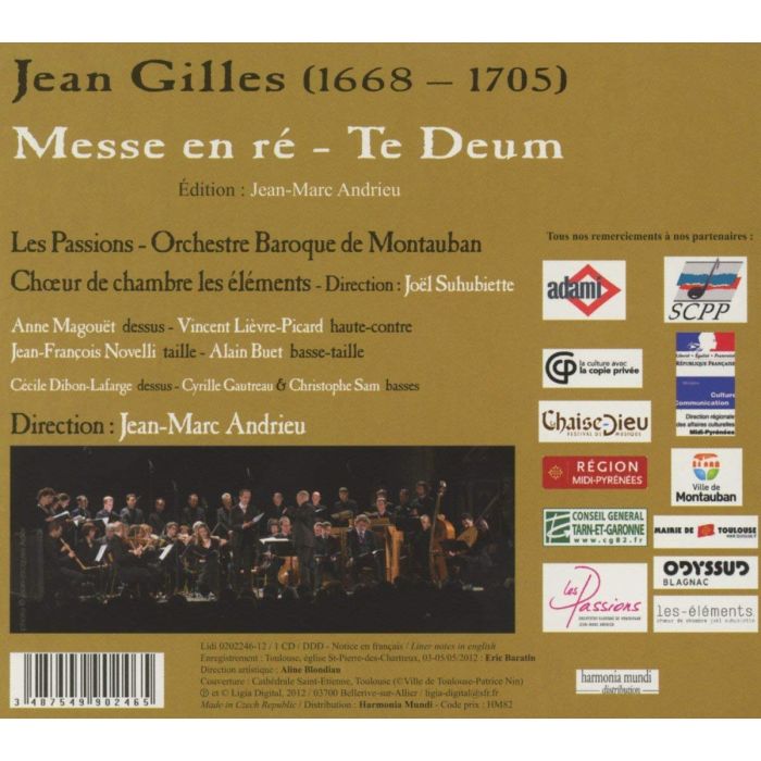 Gilles: Messe & Te Deum - slide-1