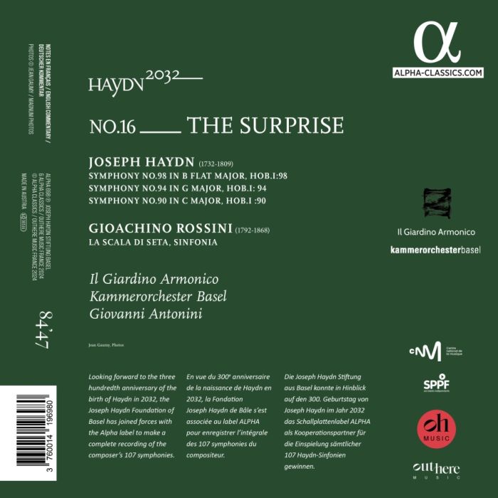 Haydn 2032 Vol. 16 - The Surprise - slide-1