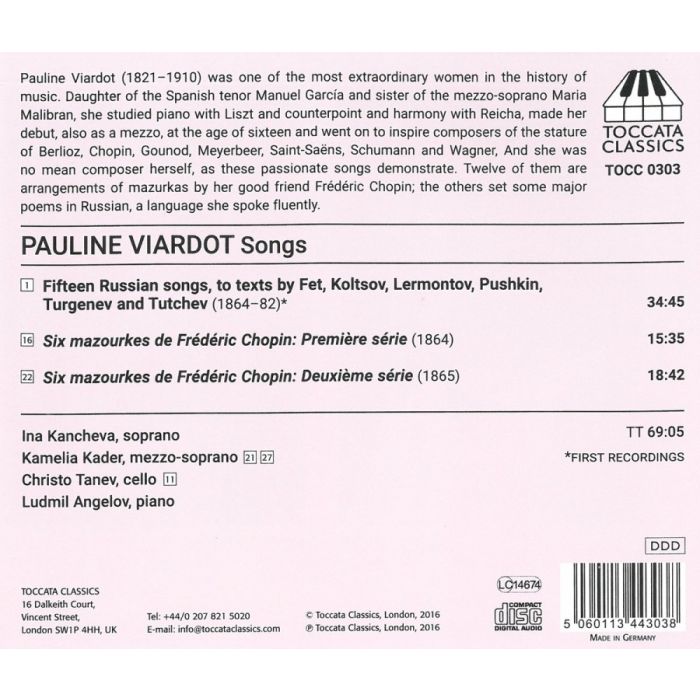Viardot: Songs - slide-1