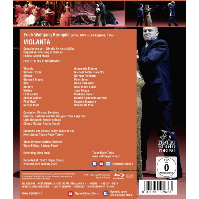 Korngold: Violanta - slide-1