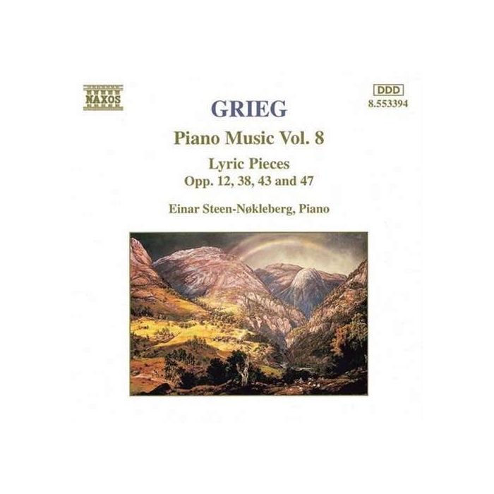 GRIEG: Piano Music vol. 8