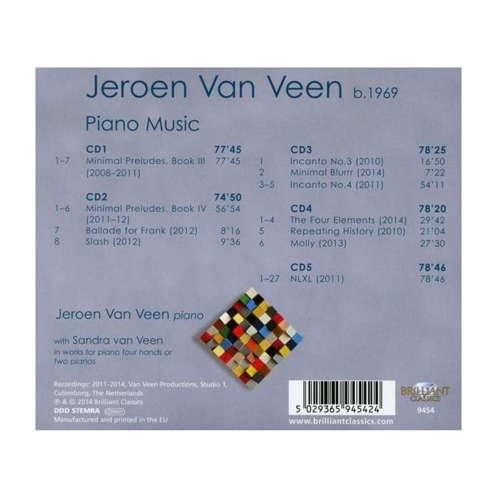 Van Veen: Piano Music - slide-1