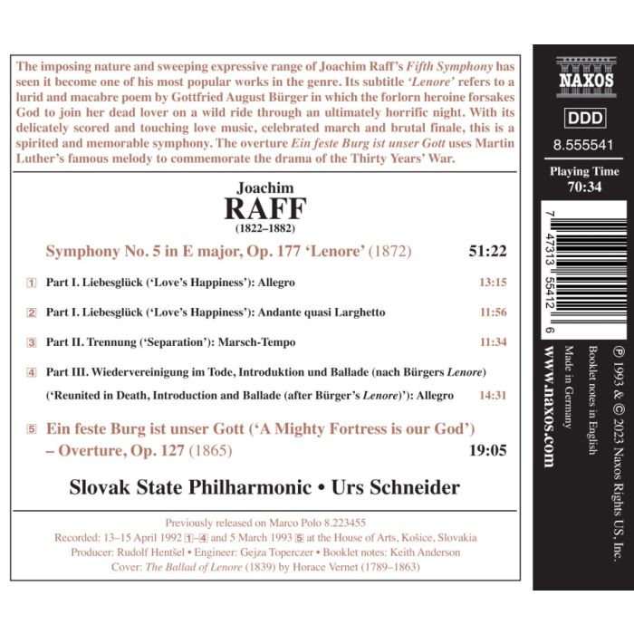 Raff: Symphony No. 5 - slide-1