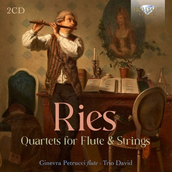 Ries: Quartets for Flute & Strings - slide-1