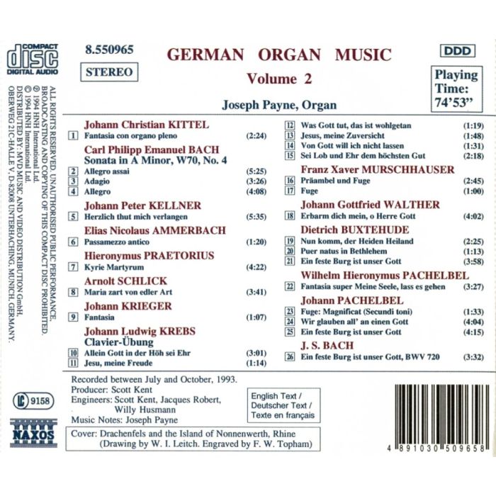 German Organ Music Vol. 2 - slide-1