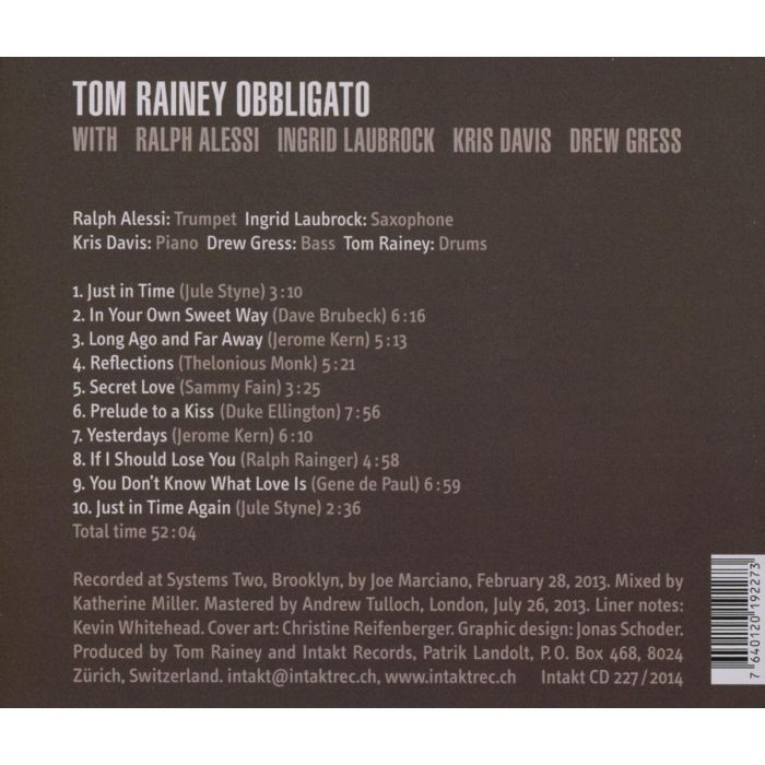 Tom Rainey Obbligato - slide-1