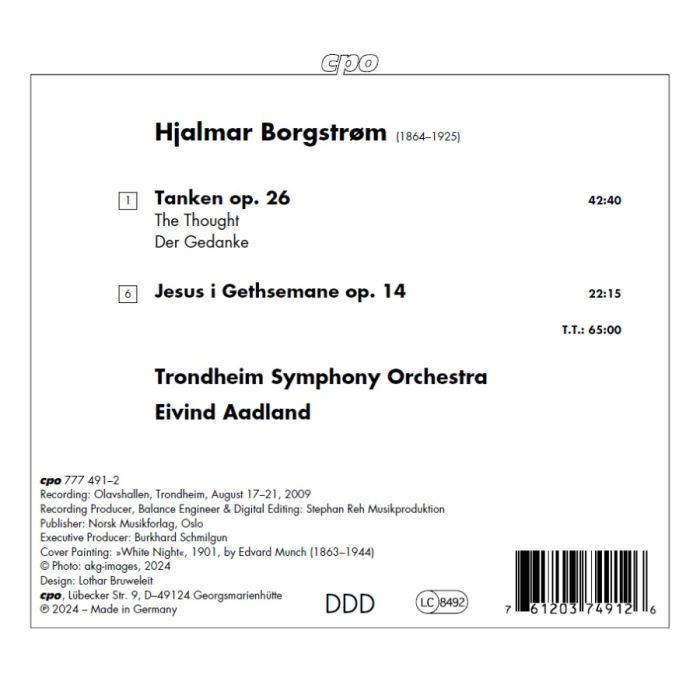 Borgstrøm: Symphonic Poems - slide-1
