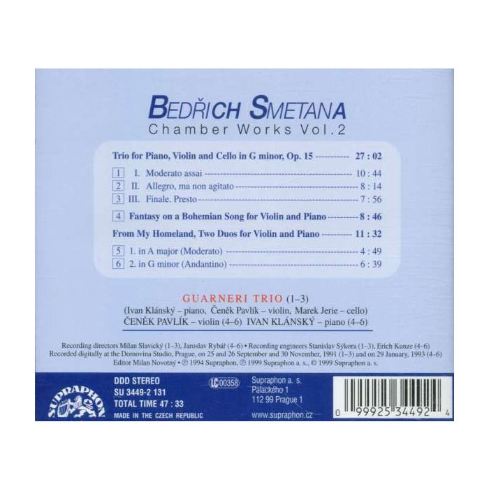 Smetana: Piano Trio, From My Homeland - slide-1