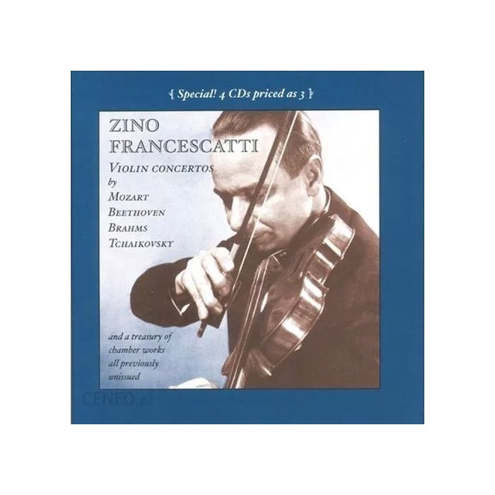 Violin Concertos by Mozart, Beethoven, Brahms, Tchaikovsky
