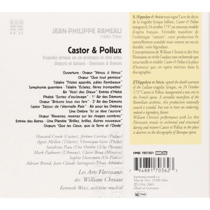 Rameau: Castor & Pollux - fragmenty - slide-1