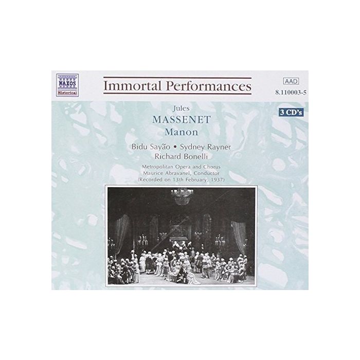 MASSENET: Manon