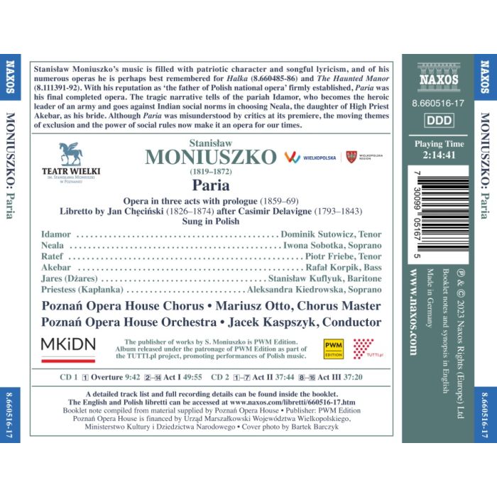 Moniuszko: Paria - slide-1
